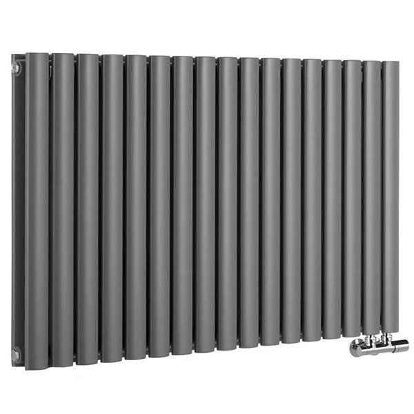 Радиатор дизайнерський Rastas Aurora Anthracite 2 колонны 500×1200 мм