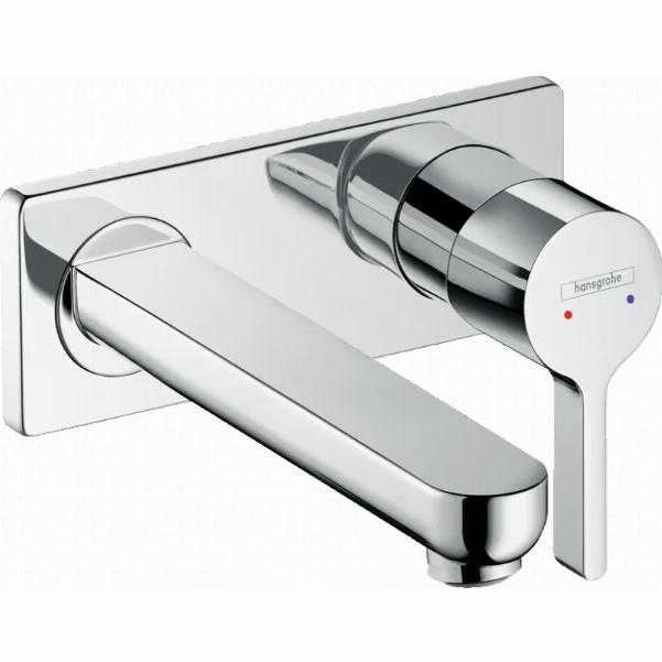 Змішувач для умивальника настінний Hansgrohe Metris S