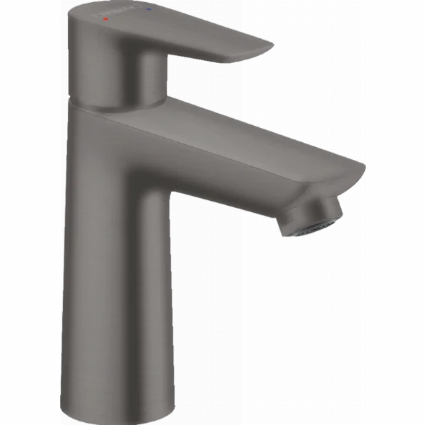 Змішувач для раковини Hansgrohe Talis E, із зливним гарнітуром, чорний матовий хром