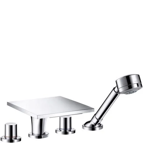 Змішувач для ванни HANSGROHE Axor Massaud на 4 отвори, двохвентильний
