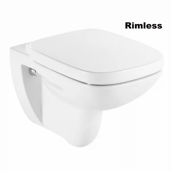 Унітаз підвісний ROCA Debba Rectangular, з сидінням