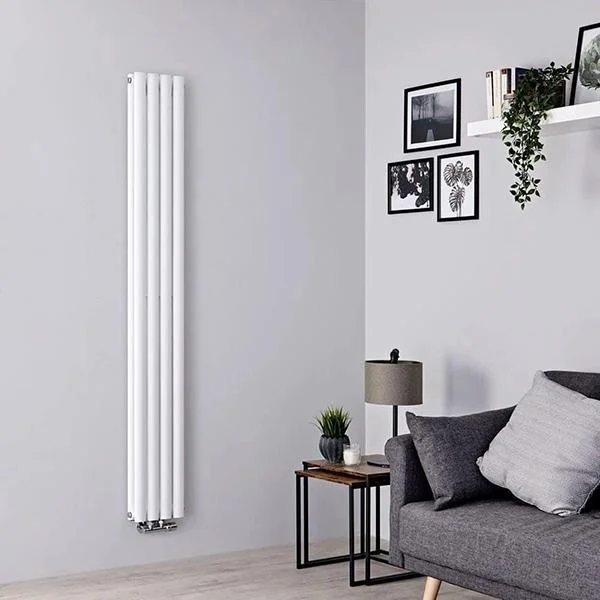 Радіатор дизайнерський Rastas Aurora White 2 колони 1800×240 мм
