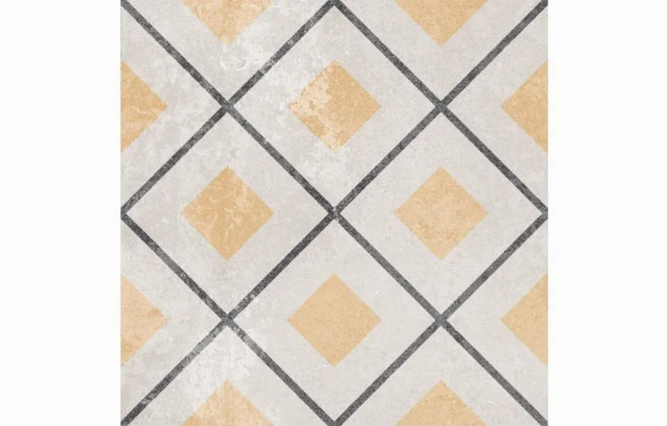 керамогранітна Плитка Ethno №14 мікс 186x186x8 Golden Tile