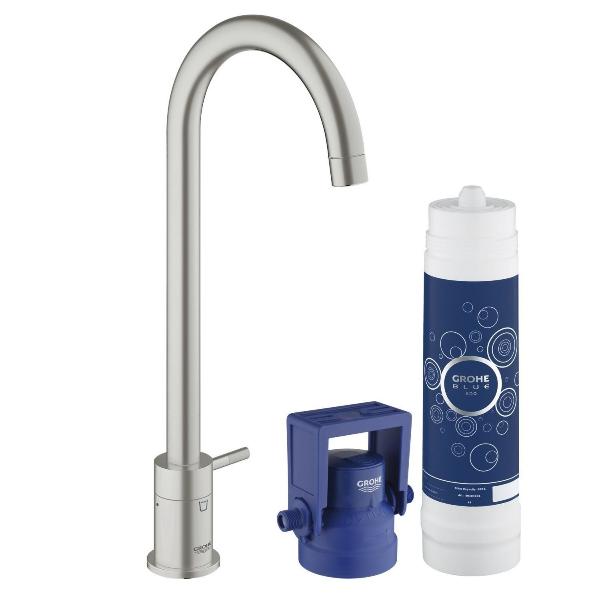 Монокран для кухні Grohe Blue Pure суперсталь