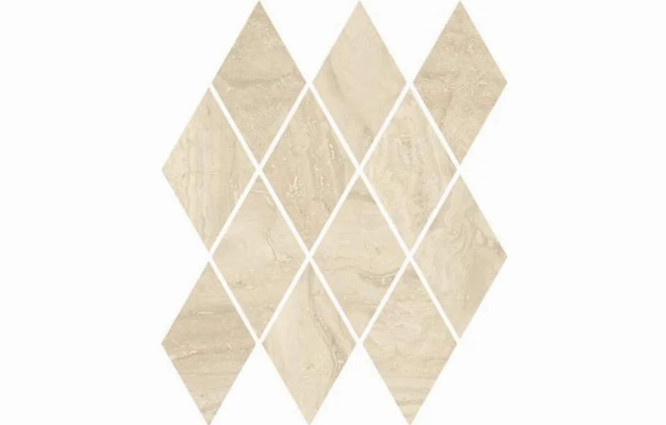 Мозаика Silence Beige Romb Pillow 206x237x6 Paradyz