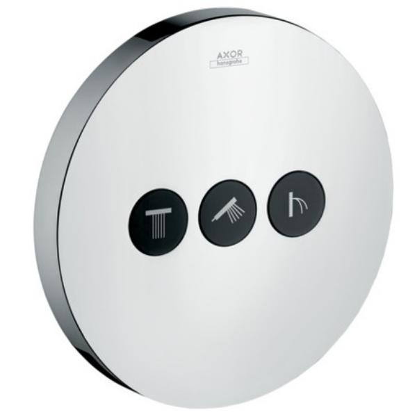 Модуль Axor Shower Select Highflow Ø 170 мм, 3 споживача, хром