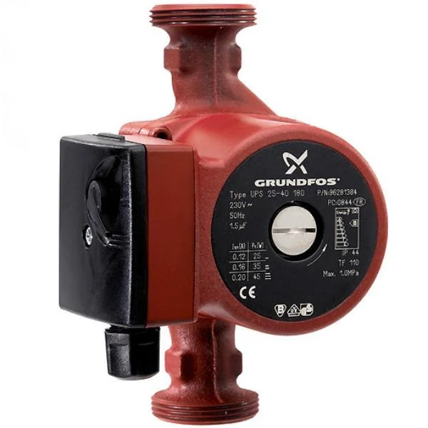 Циркуляційний насос Grundfos UPS 25-40/180 мм