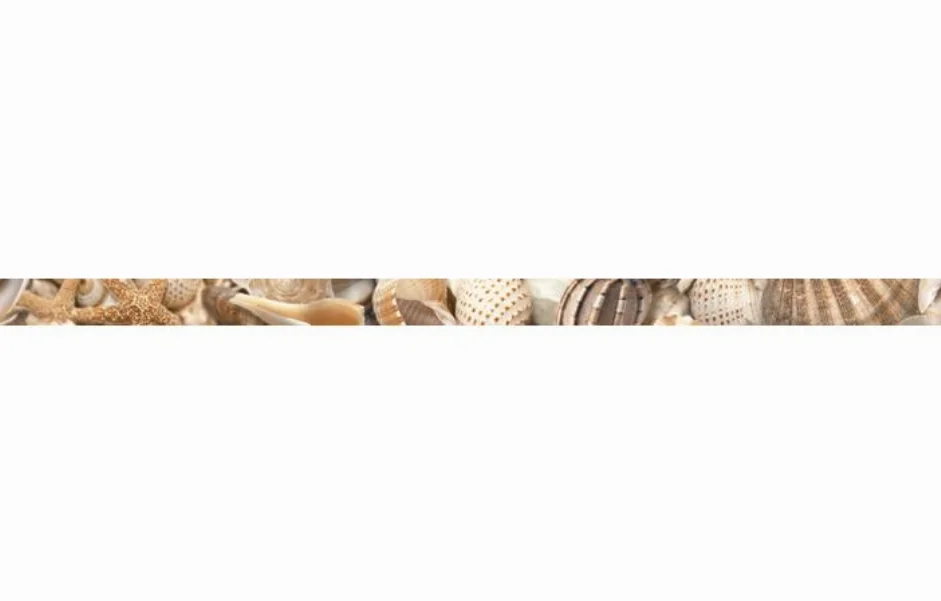 Фриз Sea Breeze Shells 30x600x9 Golden Tile
