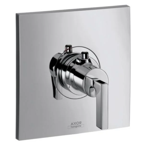 Змішувач-термостат для душа Axor Citterio Highflow, вентиль 90°