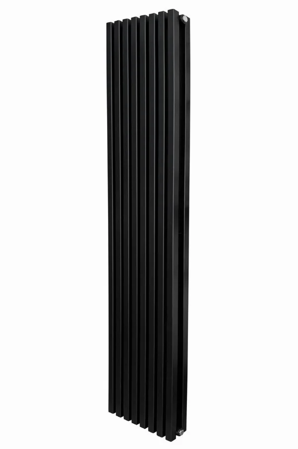 Дизайнерський радіатор Arttidesign Ancona II 8/1600/368 чорний матовий