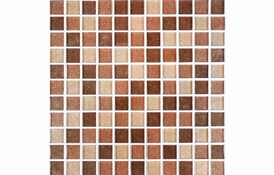Мозаїка GM 8007 C3 Brown Dark-Brown Gold-Brown Brocade 300x300x8 Kotto Ceramica