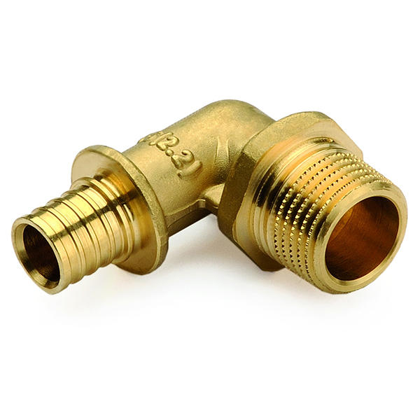 Коліно натяжне General Fittings Ø 25×3/4" зовнішня різьба (код. 3400.21)