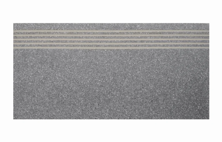 Щабель пряма Milton Dark Grey Steptread 298x598x8 Cersanit