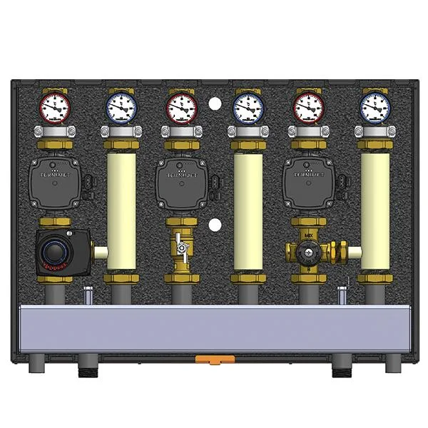 Модуль Termojet BOX 3 Ø 1" у теплоізоляції (КМ3)