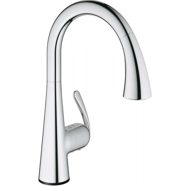 Змішувач сенсорний для кухні Grohe Zedra Touch, хром