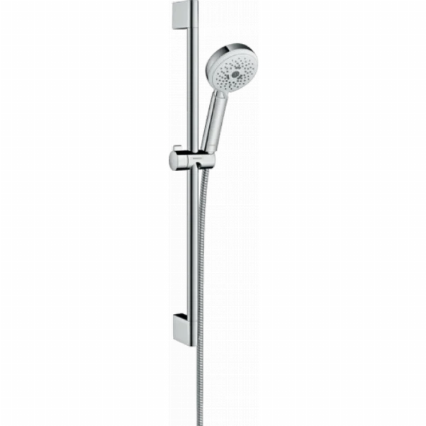 Душевой набор Hansgrohe Crometta 100 Multi EcoSmart с душевой штангой 26653400