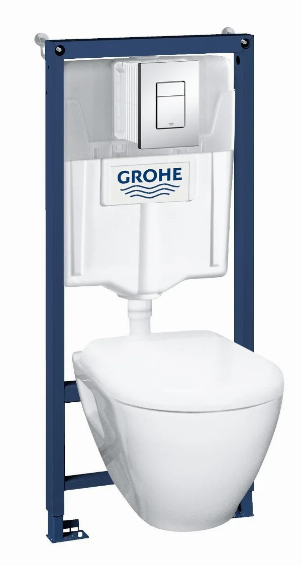 Комплект інсталяції GROHE Solido Perfect Набір 4 в 1, унітаз з сидінням Soft-close
