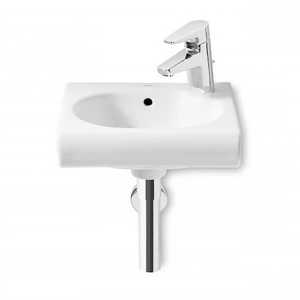 Раковина Roca Meridian Mini 600x320 мм змішувач зліва, з комплектом кріплень