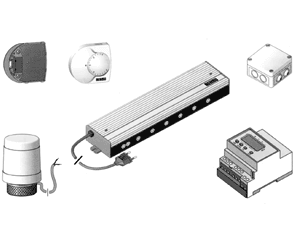 Кімнатний терморегулятор REHAU Control 230 В