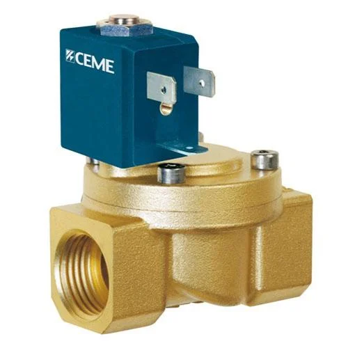 Клапан электромагнитный соленоидный CEME 8514 1/2" NBR 230V 50Hz НЗ (нормально закрытый)