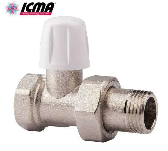 Кран радіаторний ICMA 1/2" прямий нижній
