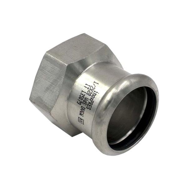Муфта прес нержавійка RM Inox PRES Ø 28×1/2" мм, внутрішня різьба