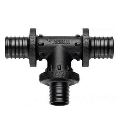 Трійник Rehau Rautitan PX Ø 32×20×32 мм