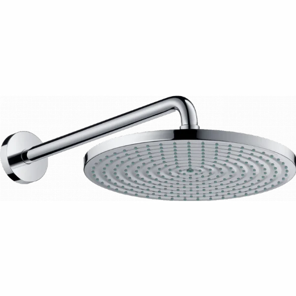 Верхній душ Hansgrohe Raindance S 300 Air 1jet з держателем 390 мм, хром 27493000
