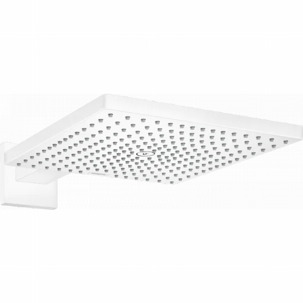 Верхній душ Hansgrohe Raindance E 300 1jet з душовим кронштейном, білий матовий 26238700