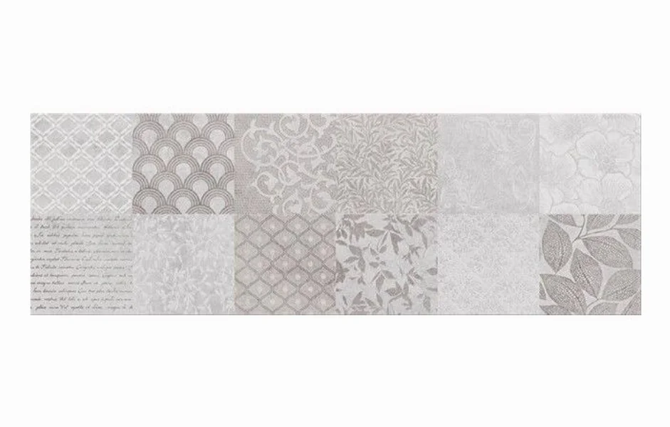 Плитка настінна Snowdrops Patchwork 200x600x8,5 Cersanit