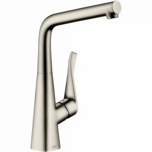 Змішувач Hansgrohe Metris Select для кухонної мийки з високим виливом, під сталь 14883800
