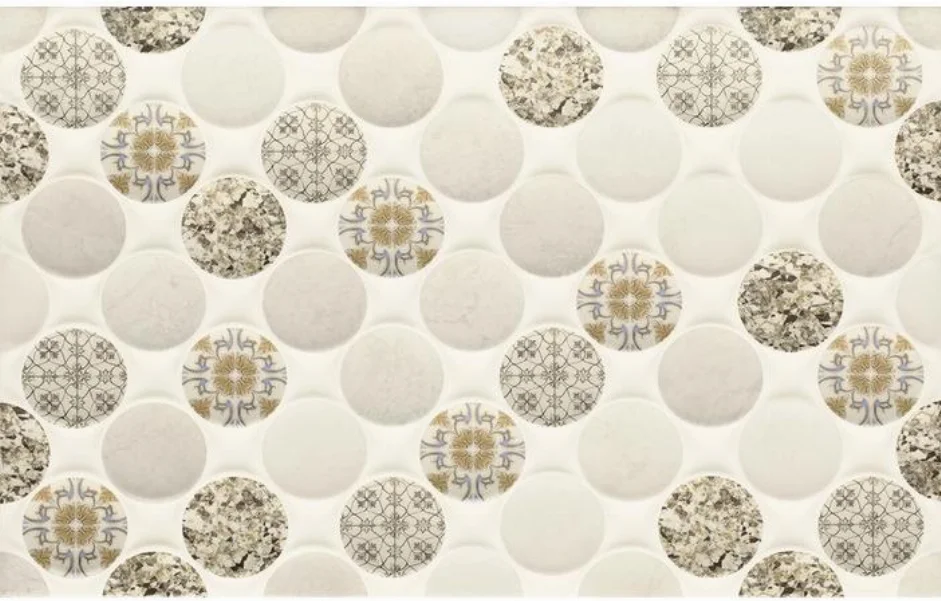 Плитка настенная Enrica Crema Motyw STR 250x400x8 Paradyz