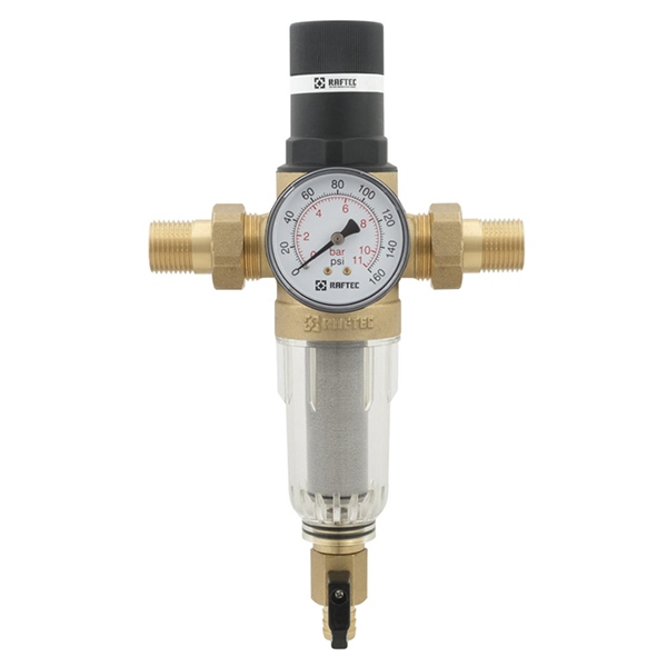 Фільтр самопромивний з редуктором Raftec Ø 3/4" (для холодної води)