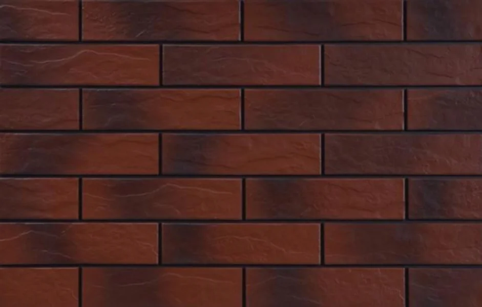 Плитка фасадна з оттенкомBurgund RUST 65x245x6,5 Cerrad