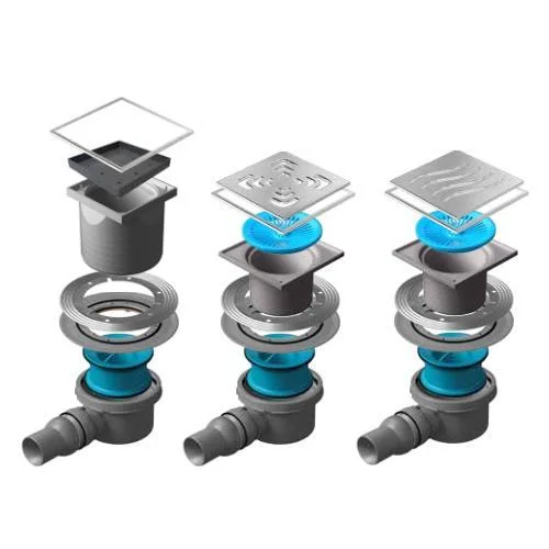 Душовий трап Pestan Confluo Smart Drains накладка хвилею