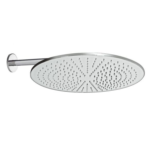Верхний потолочный душ Tres Showers Head Ø 450 мм, 1jet, с настенным кронштейном