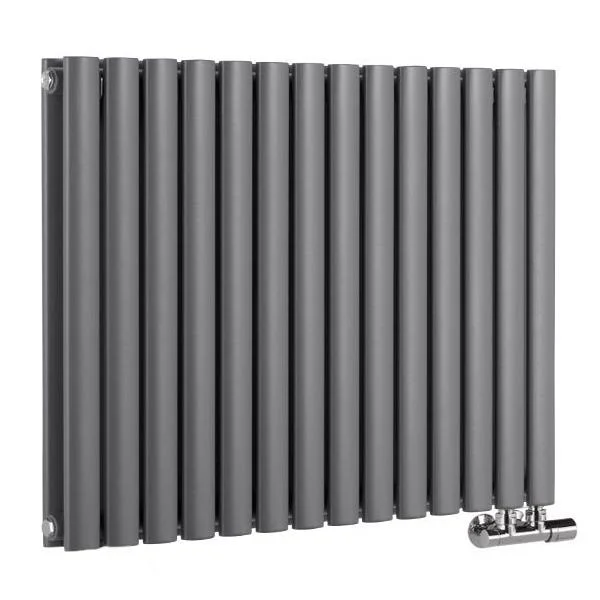 Радіатор дизайнерський Rastas Aurora Anthracite 2 колони 500×780 мм