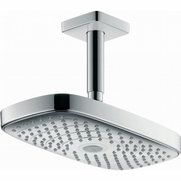 Верхній душ Hansgrohe Raindance Select E 300 2jet EcoSmart з стельовим з'єднувачем 26608400