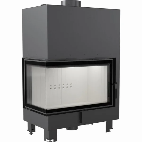 Камінна топка Kratki MBO PW 15 BS 15,0 кВт, ліва