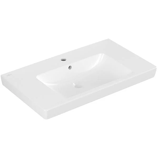 Раковина меблева Villeroy & Boch Subway 2.0 800×475 мм, колір: White Alpin