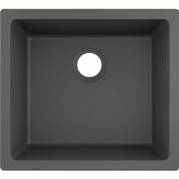 Мойка для кухни Hansgrohe S51 S510-U450, серый камень 43431290