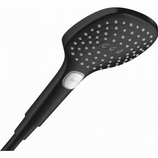 Ручний душ Hansgrohe Raindance Select E 120 3jet, чорний матовий 26520670