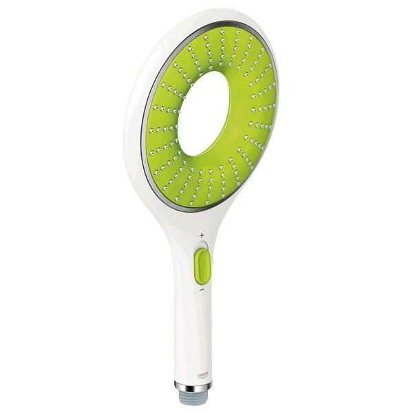 Ручний душ Grohe Rainshower Icon 150 2jet, біло-зелений