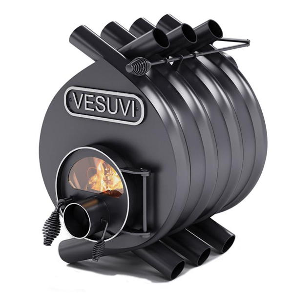 Печь булерьян VESUVI Тип "01" - 11,0 кВт (з термостойким стеклом «Schott Robax»)