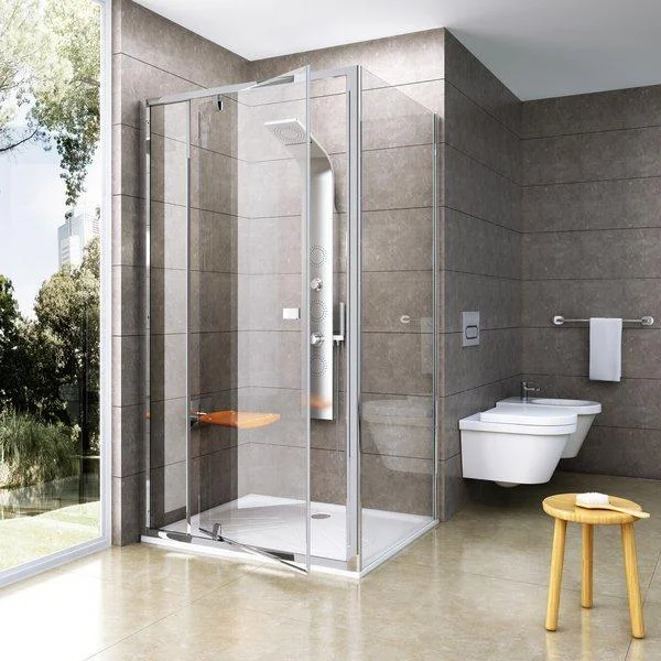 Стенки для душевой кабинки Ravak Pivot PPS-80 белый+Transparent