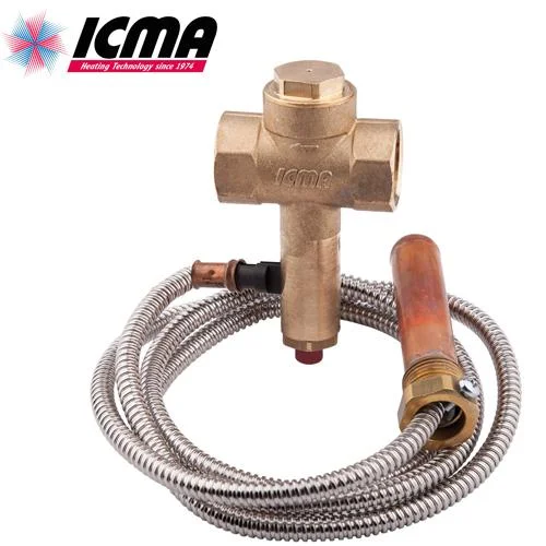Клапан теплового скидання ICMA 3/4" (з виносним датчиком)