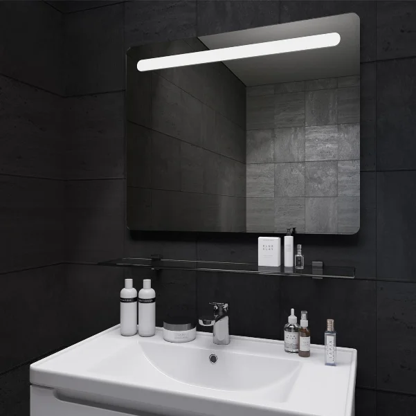 Дзеркало Sanwerk ЛАВА "Каліпсо" 90x65, з LED підсвічуванням