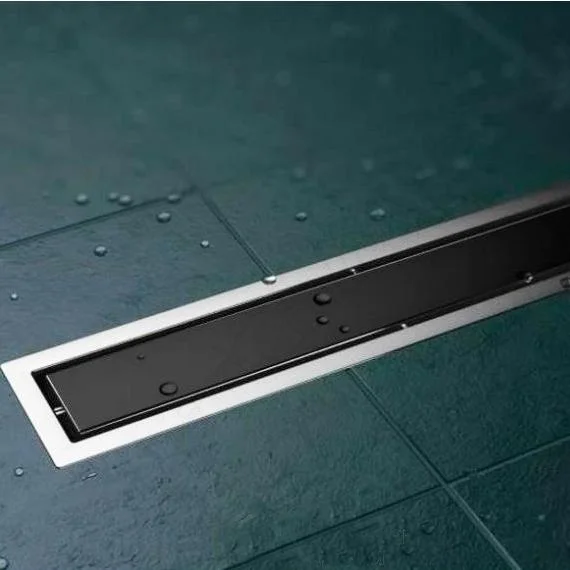 Душовий канал Pestan Confluo Frameless Line MATTE BLACK 650 мм