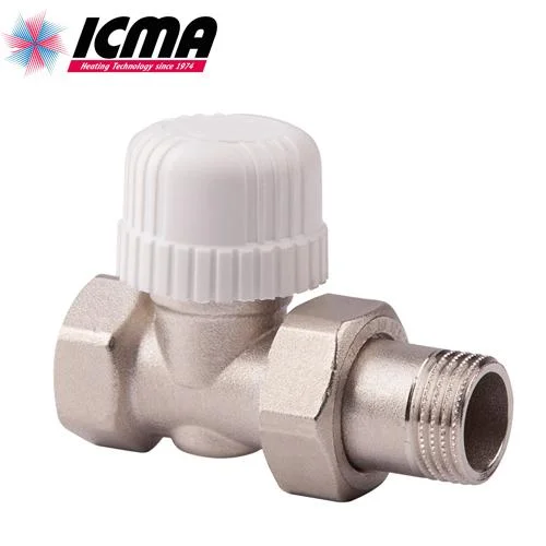 Кран радиаторный термостатический ICMA 3/4" М28х1,5 прямой