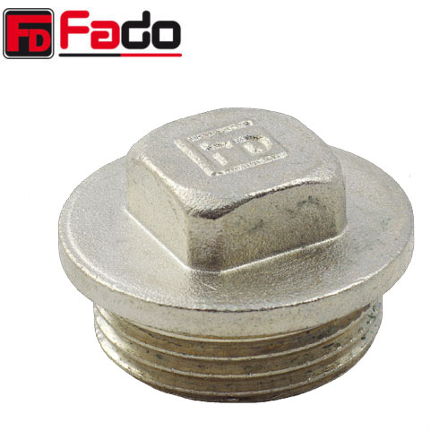 Заглушка FADO Fit Nickel Ø 3/4" наружная резьба
